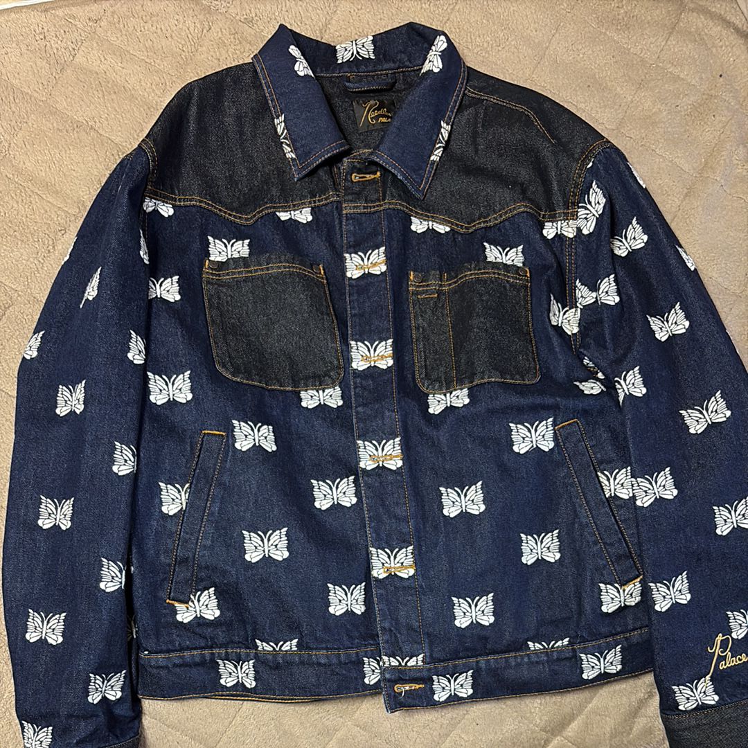 PALACE x NEEDLES Western Denim Jacket "Indigo"