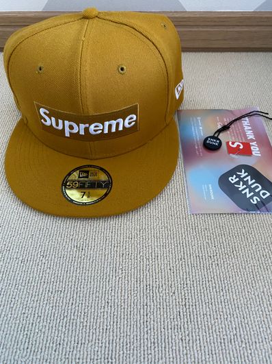 Supreme Champions Box Logo New Era® "Wheat "