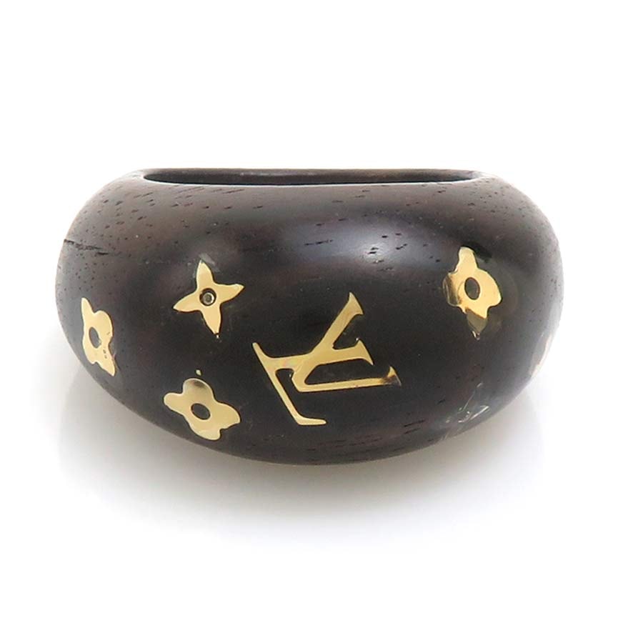 ルイ ヴィトン LOUIS VUITTON リング・指輪 バーグ シルヴァニア ウッド ブラウン レディース M65934 12.5号【中古】 h32115a