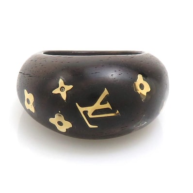 ルイ ヴィトン LOUIS VUITTON リング・指輪 バーグ シルヴァニア ウッド ブラウン レディース M65934 12.5号【中古】 h32115a