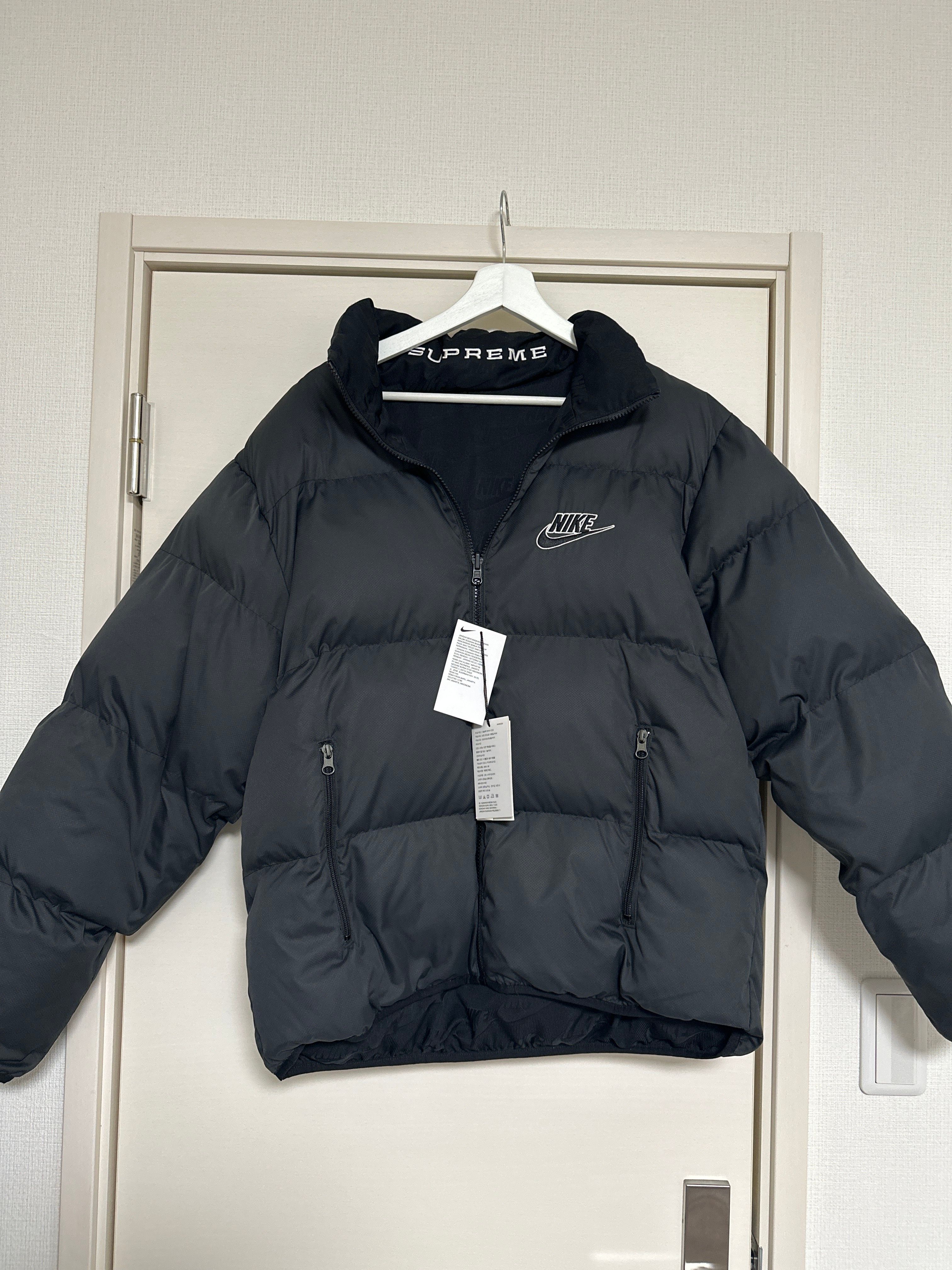 Supreme / Nike® Reversible Puffy Jacket "Black"