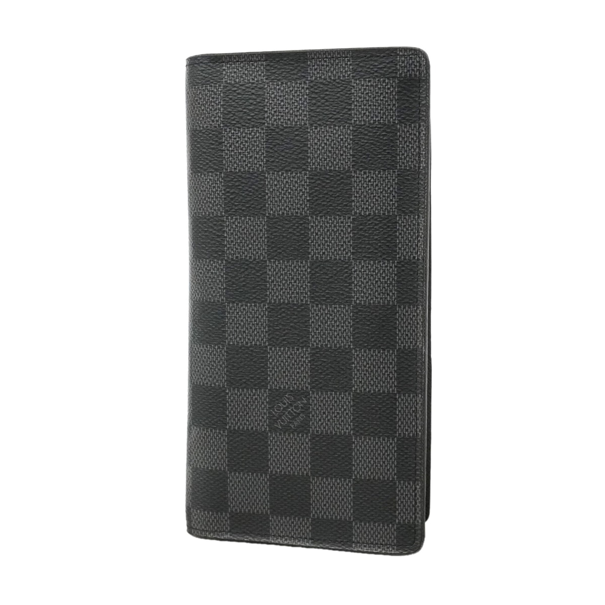 ★SALE【6he5565】ルイヴィトン 長財布 ダミエ・グラフィット ポルトフォイユブラザ N62665 ブラック グレー【中古】メンズ