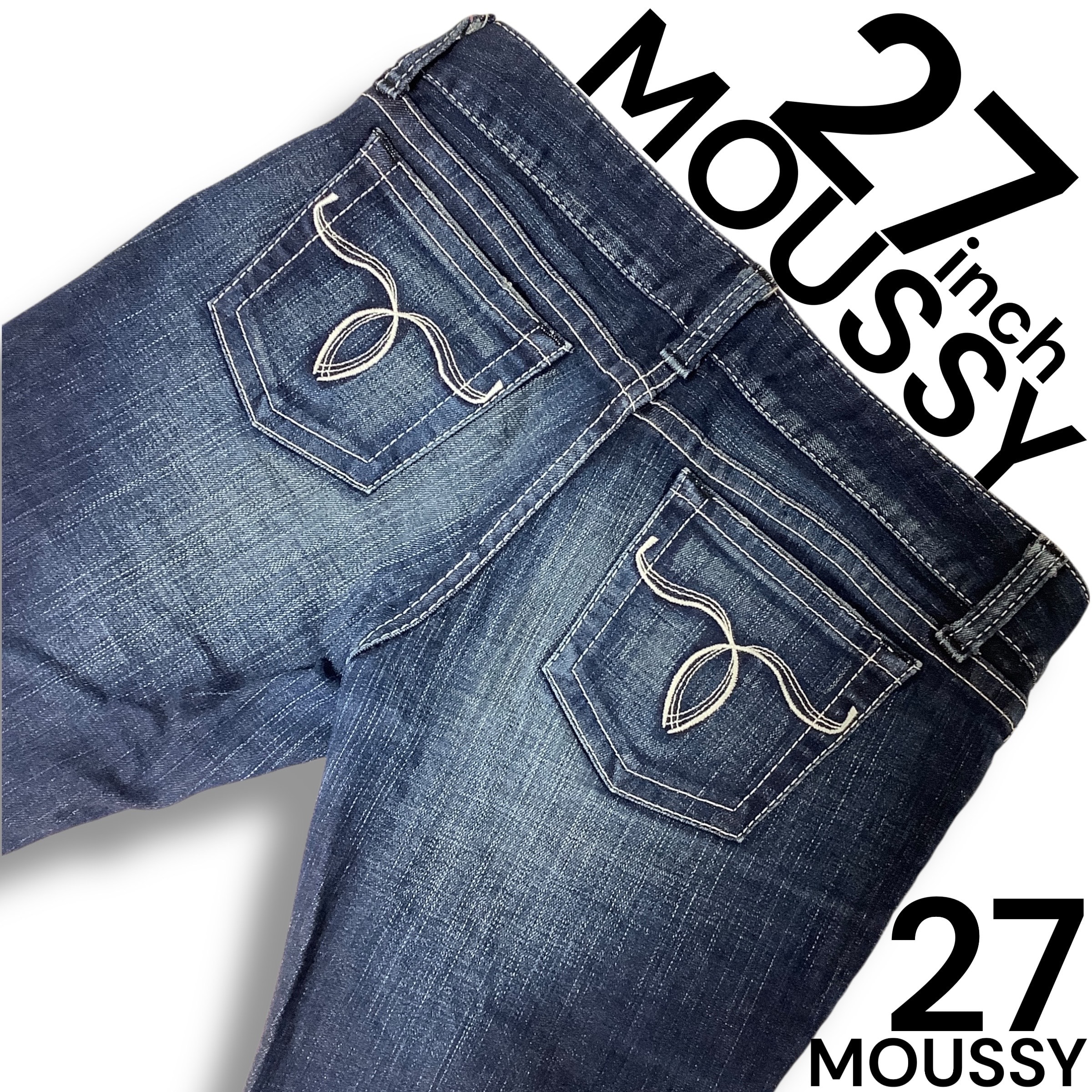 【大人気】 MOUSSY デニム 27inch Y2K ギャル オシャレ