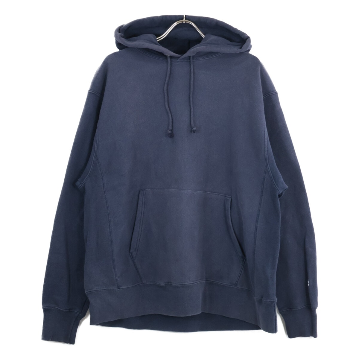 チャンピオン ネイビー リバースウィーブ フーディーパーカ XL