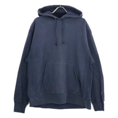 チャンピオン ネイビー リバースウィーブ フーディーパーカ XL