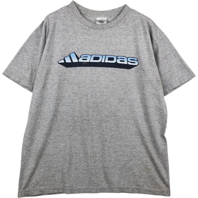 古着 アディダス adidas ロゴプリントTシャツ メンズL相当/eaa639200