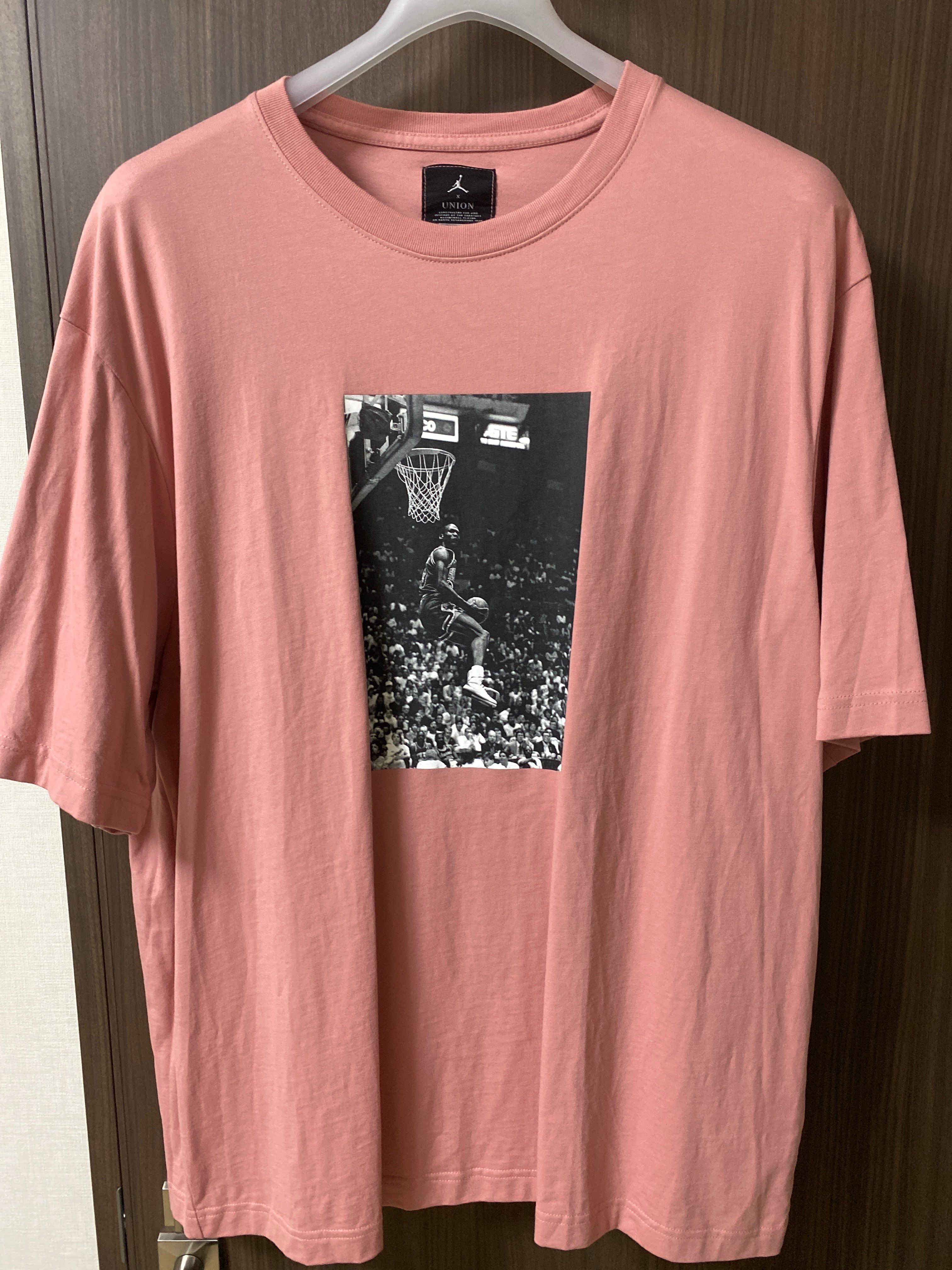 Air Jordan x Union Reverse Dunk T-Shirt "Pink"