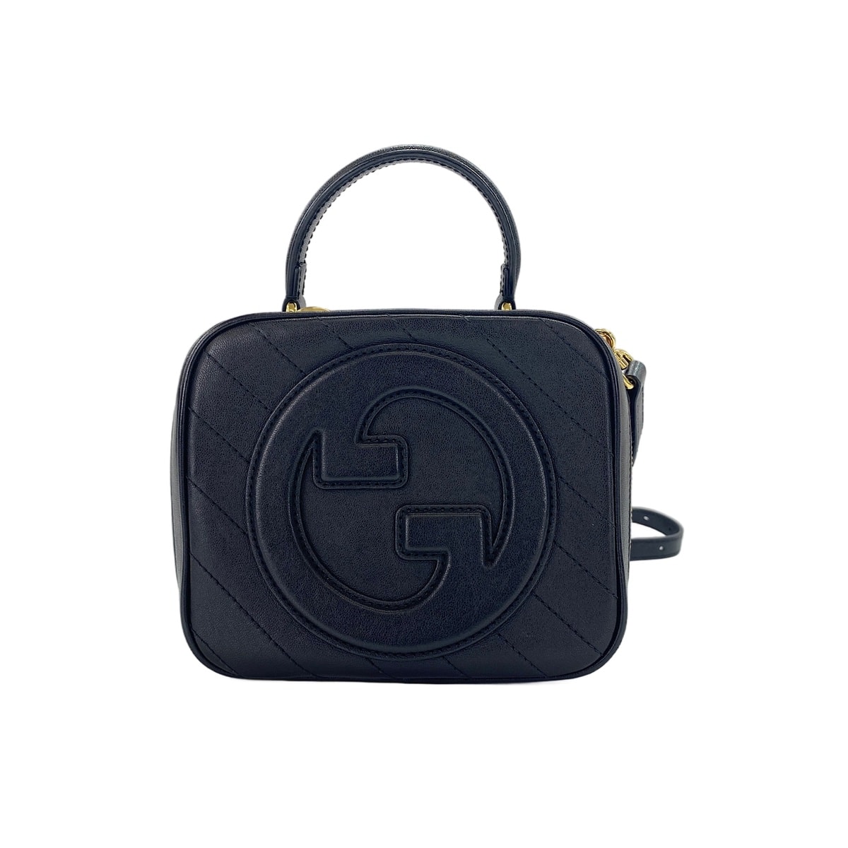 グッチ GUCCI レザー 2WAYブロンディ ハンドバッグ【中古】