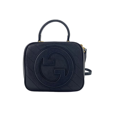 グッチ GUCCI レザー 2WAYブロンディ ハンドバッグ【中古】