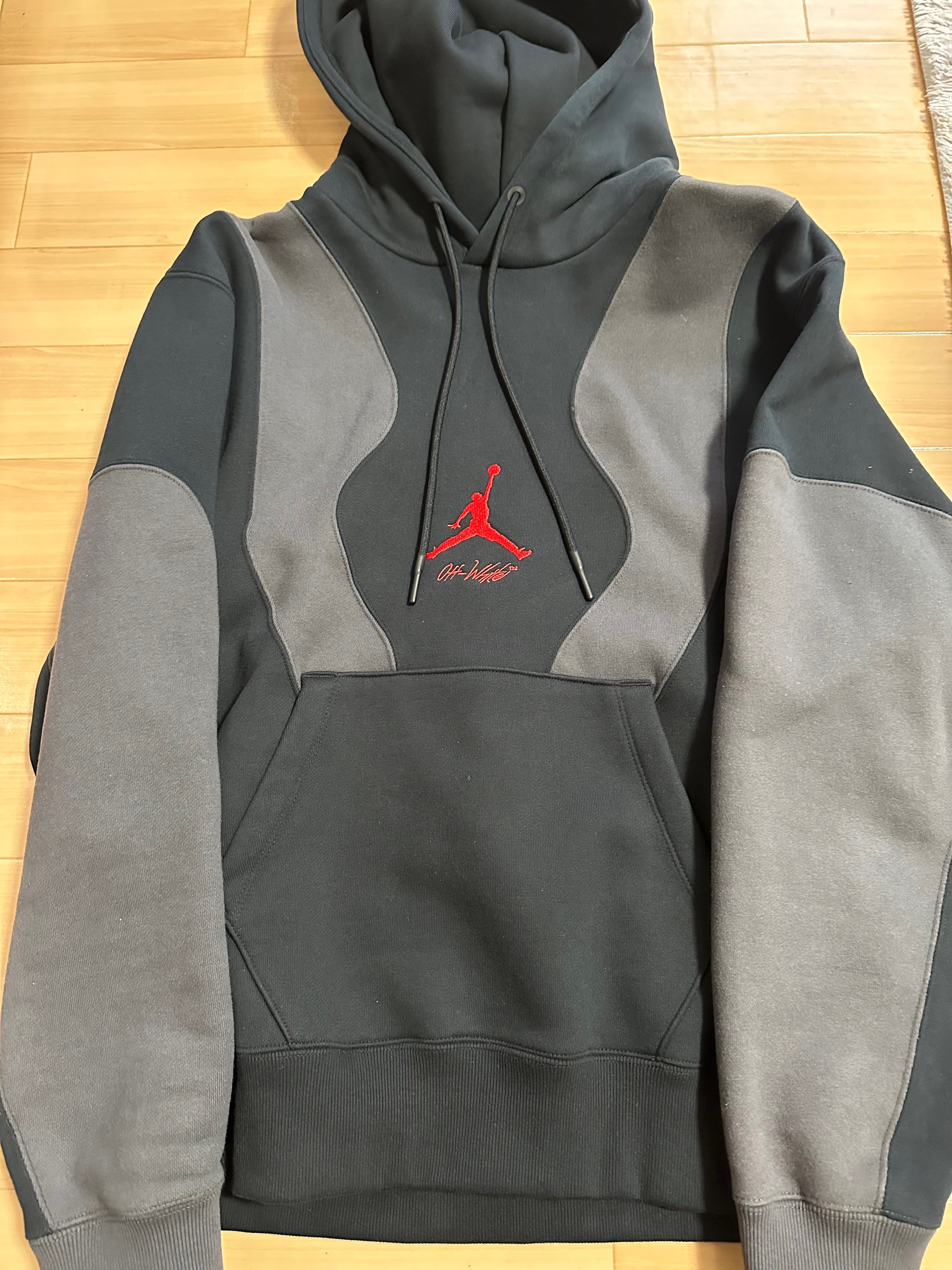 OFF-WHITE / Jordan Hoodie "Black"