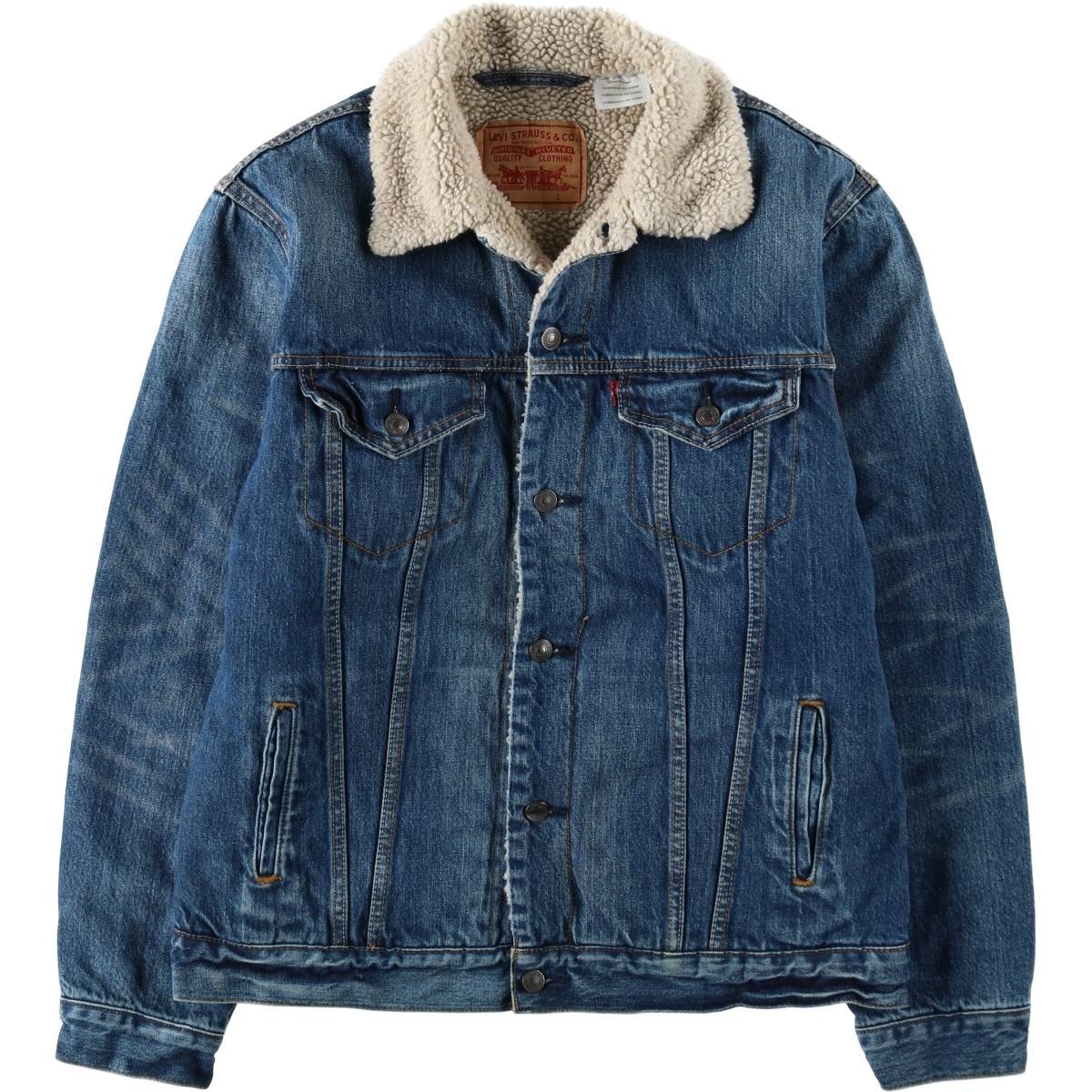 古着 リーバイス Levi's 70598 中綿入り デニムボアジャケット メンズL相当/eaa632477