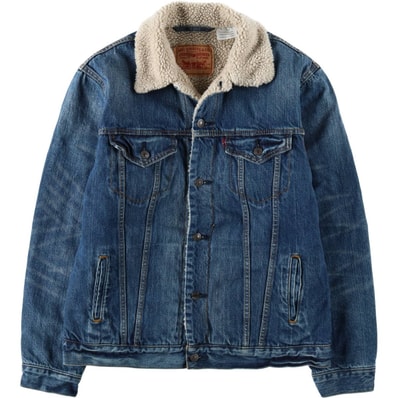 古着 リーバイス Levi's 70598 中綿入り デニムボアジャケット メンズL相当/eaa632477