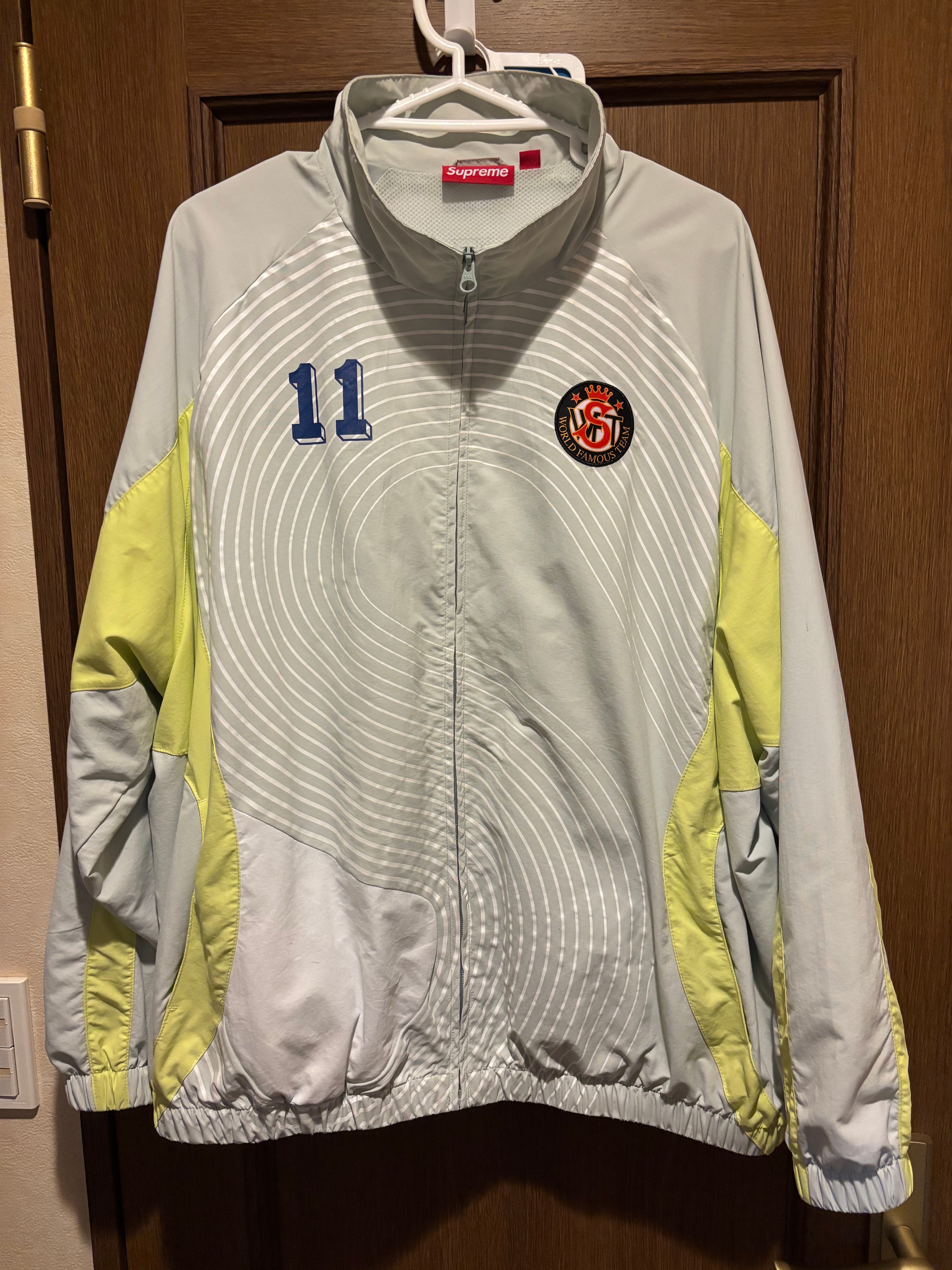 Supreme S Logo Track Jacket "Light Mint"