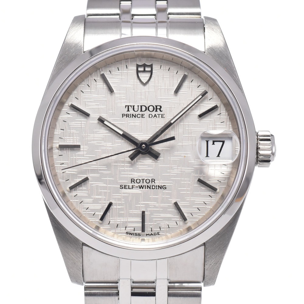 チューダー TUDOR 72000 プリンスデイト デイト シルバー 自動巻き ボーイズ 美品 腕時計 O#148663