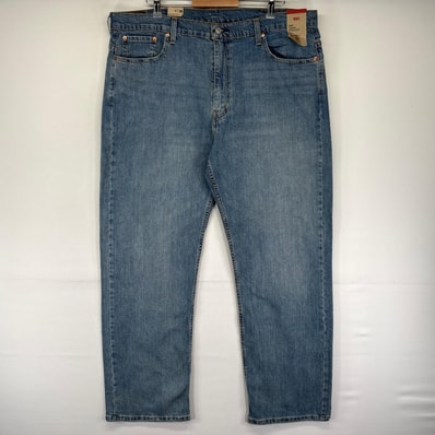 古着 デッドストック リーバイス Levi's デニム パンツ 569 タグ付 大きいサイズ ストレート ジーパン W40 L34 ブルー系 メンズ
