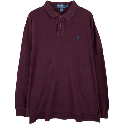 古着 ラルフローレン Ralph Lauren POLO by Ralph Lauren 長袖 ポロシャツ メンズL相当/eaa667174