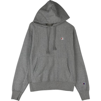 古着 チャンピオン Champion REVERSE WEAVE リバースウィーブ ワンポイント スウェットプルオーバーパーカー メンズM相当/eaa624060