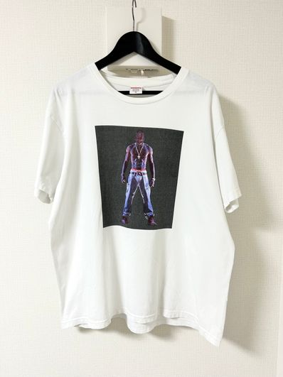 Supreme Tupac Hologram Tee "White"