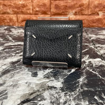 Maison Margiela Envelope Leather Wallet "Black"