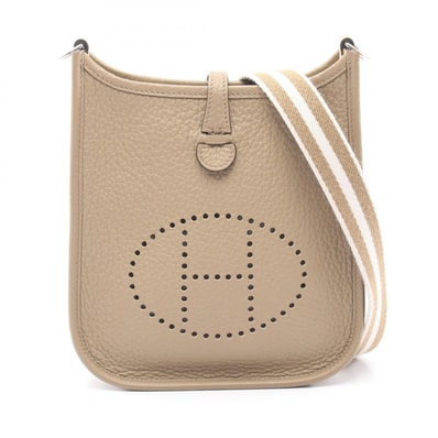 エルメス HERMES エヴリンTPMアマゾン ベージュマルファ ショルダーバッグ バッグ レザー トリヨンクレマンス ベージュマルファ K刻印(2025年製造) レディース ベージュ系 【中古】