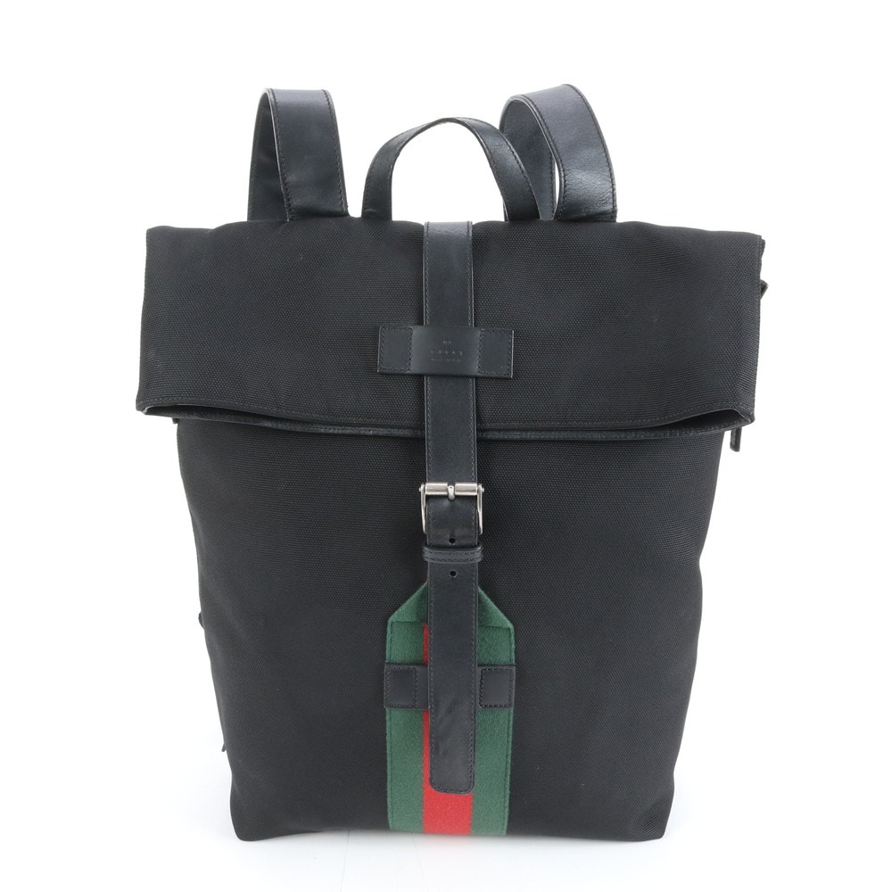 ■極美品 グッチ シェリー ライン 337075 リュックサック