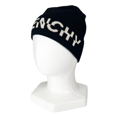 未使用品 ジバンシィ ニットキャップ ブラック メンズ
