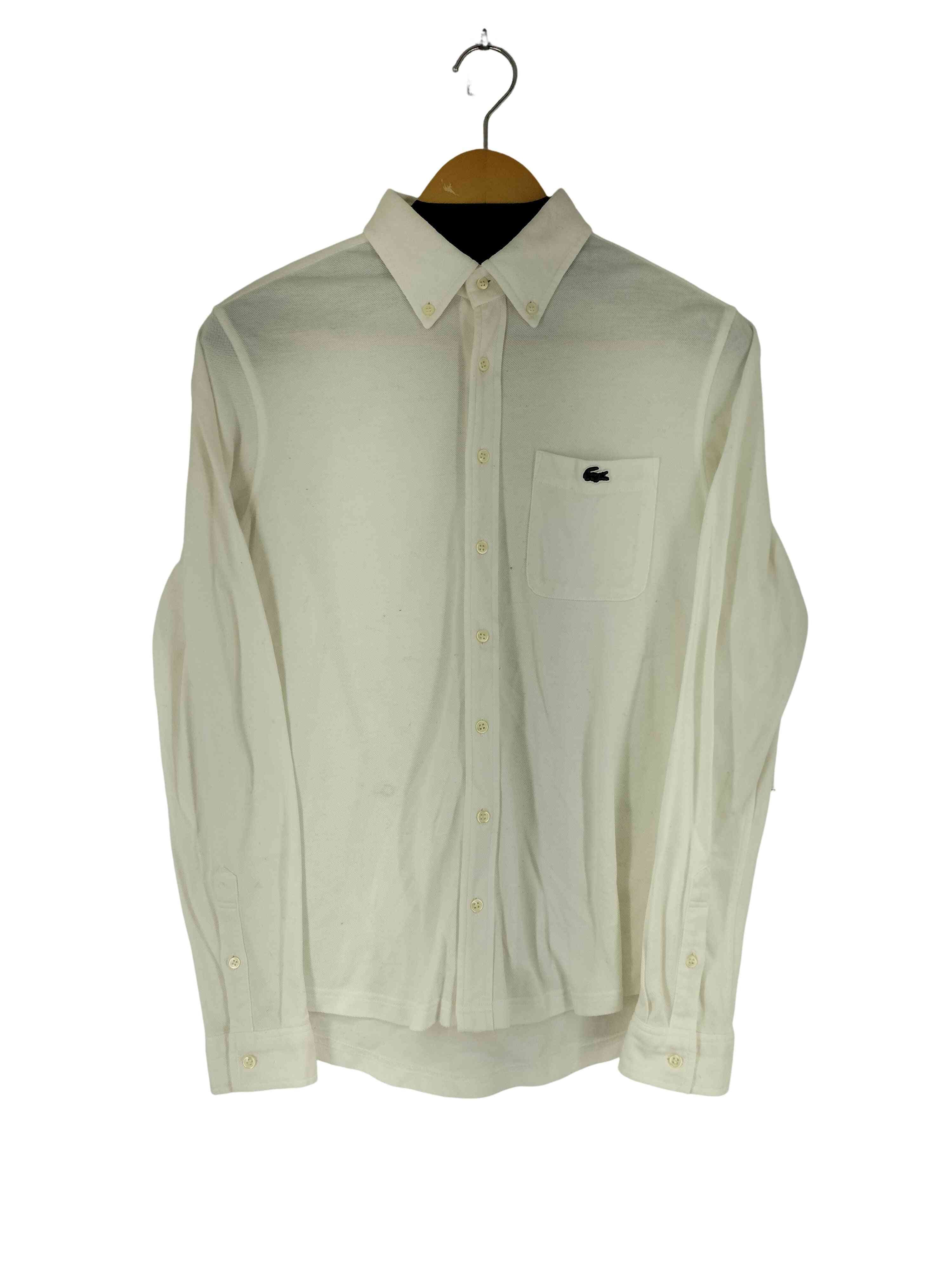 ロゴ刺繍 L/S BDコットンシャツ【1142403192629】