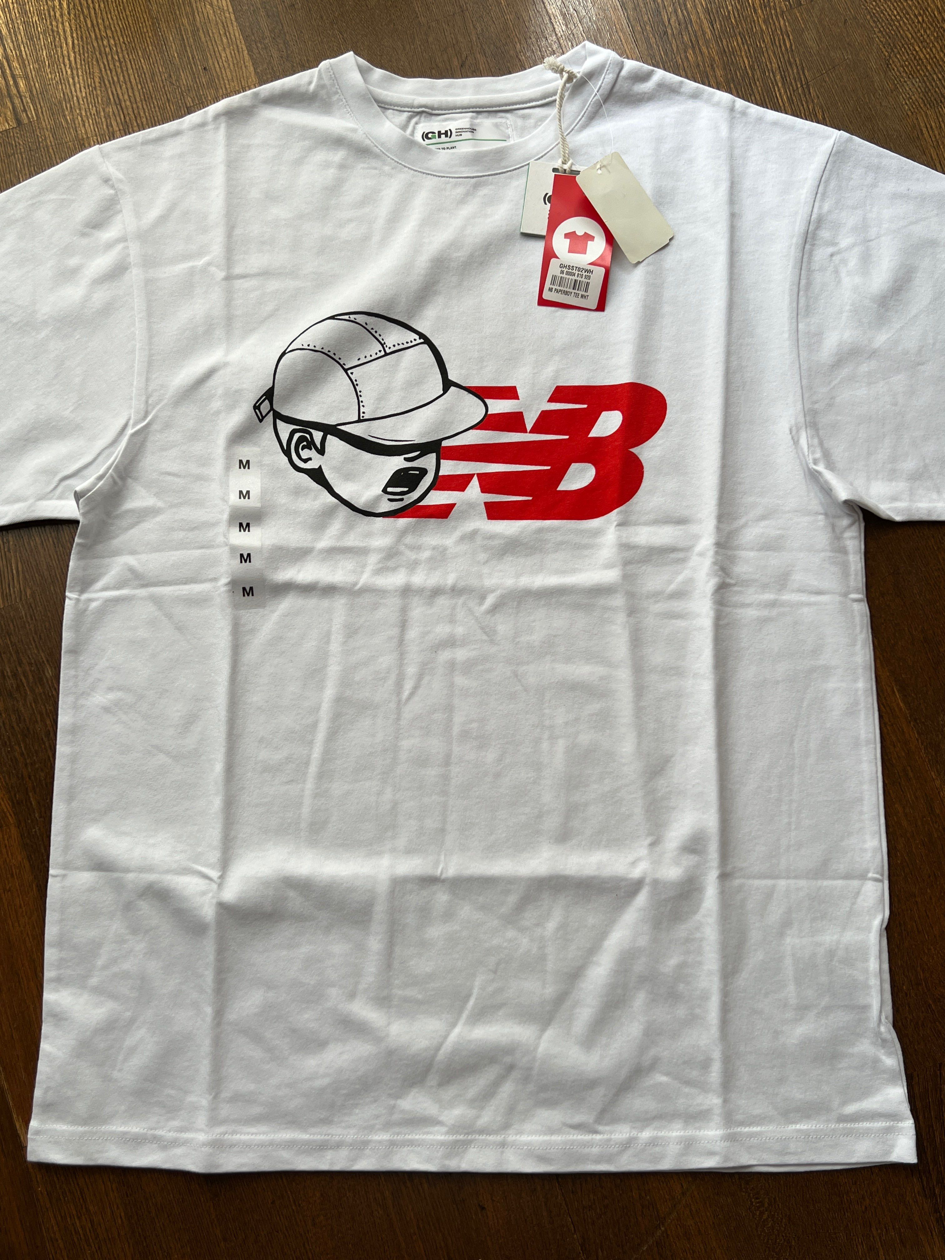 【新品未使用品】Paperboy New balance Tシャツ