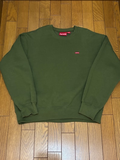 Supreme Small Box Crewneck "Olive"