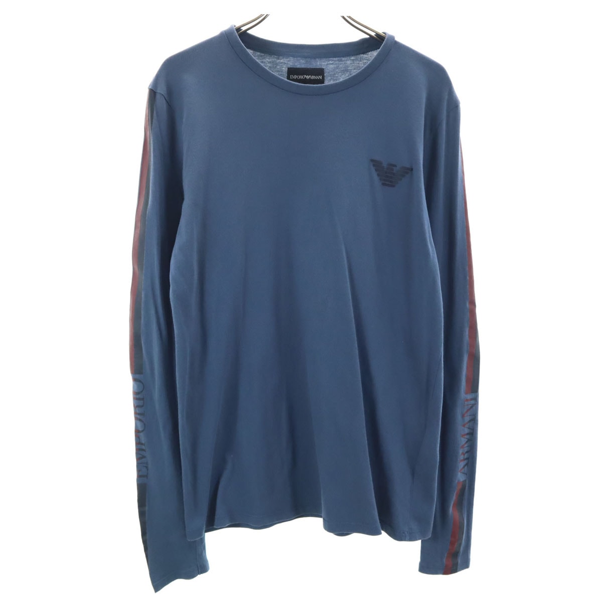 Emporio Armani エンポリオアルマーニ 長袖 Tシャツ 16A チャコールネイビー ロンT