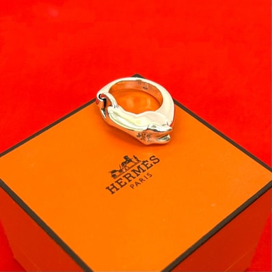 HERMES エルメス ギャロップ リング シルバー925 リング・指輪 14号 シルバー
70616