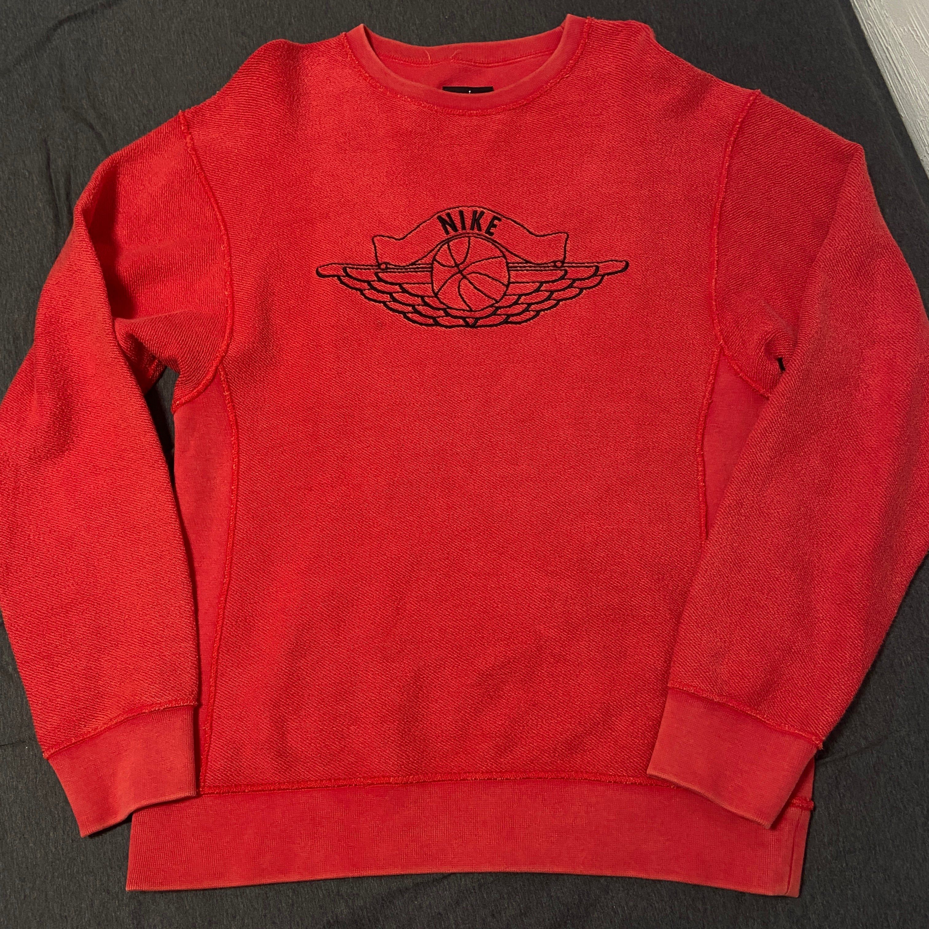 Air Jordan x Union NRG Vault AJ Flight Crewneck "Red"