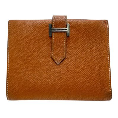 エルメス HERMES ベアンコンパクト SV金具 二つ折り財布