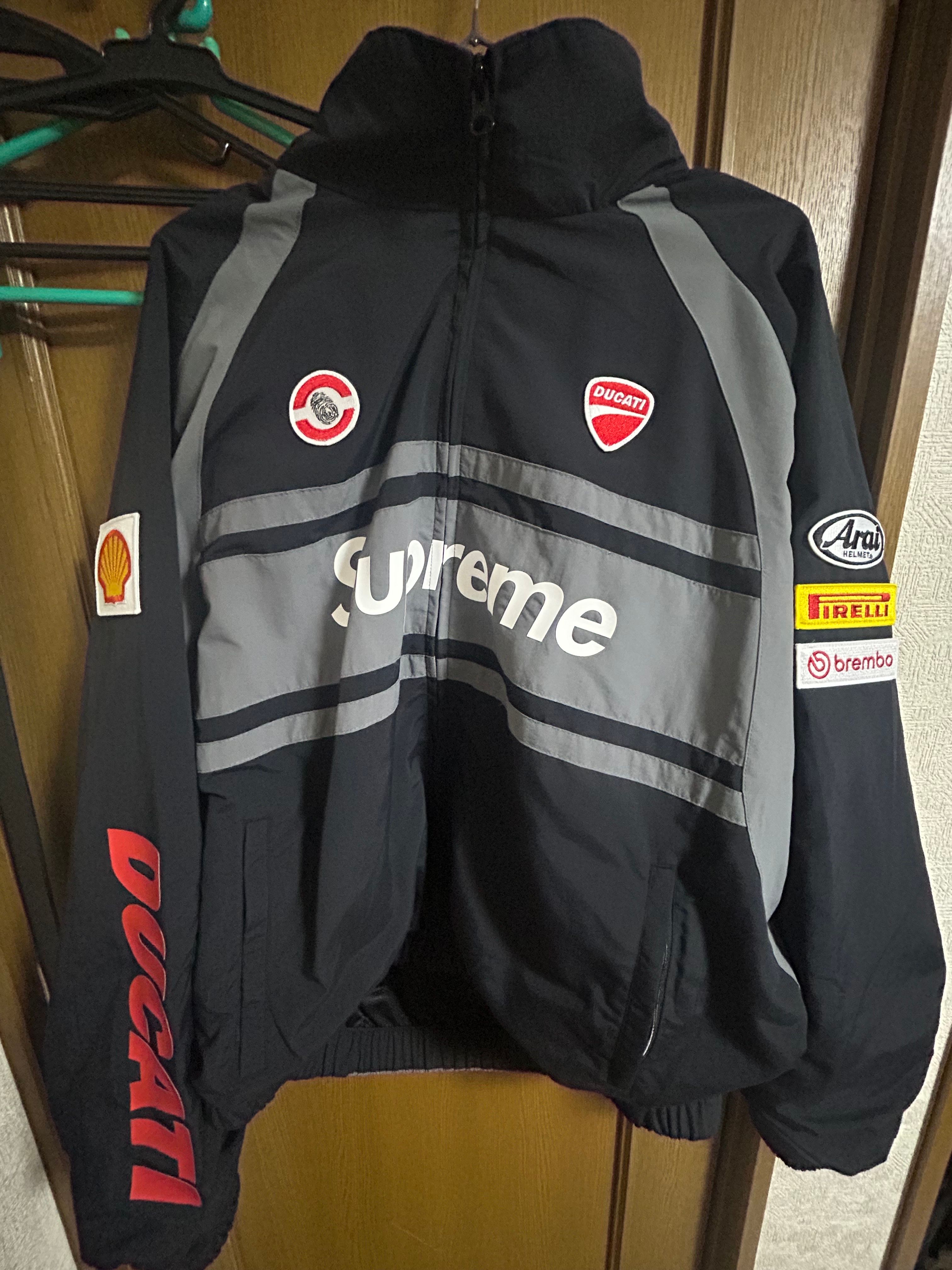 Supreme x Ducati Track Jacket "Black"