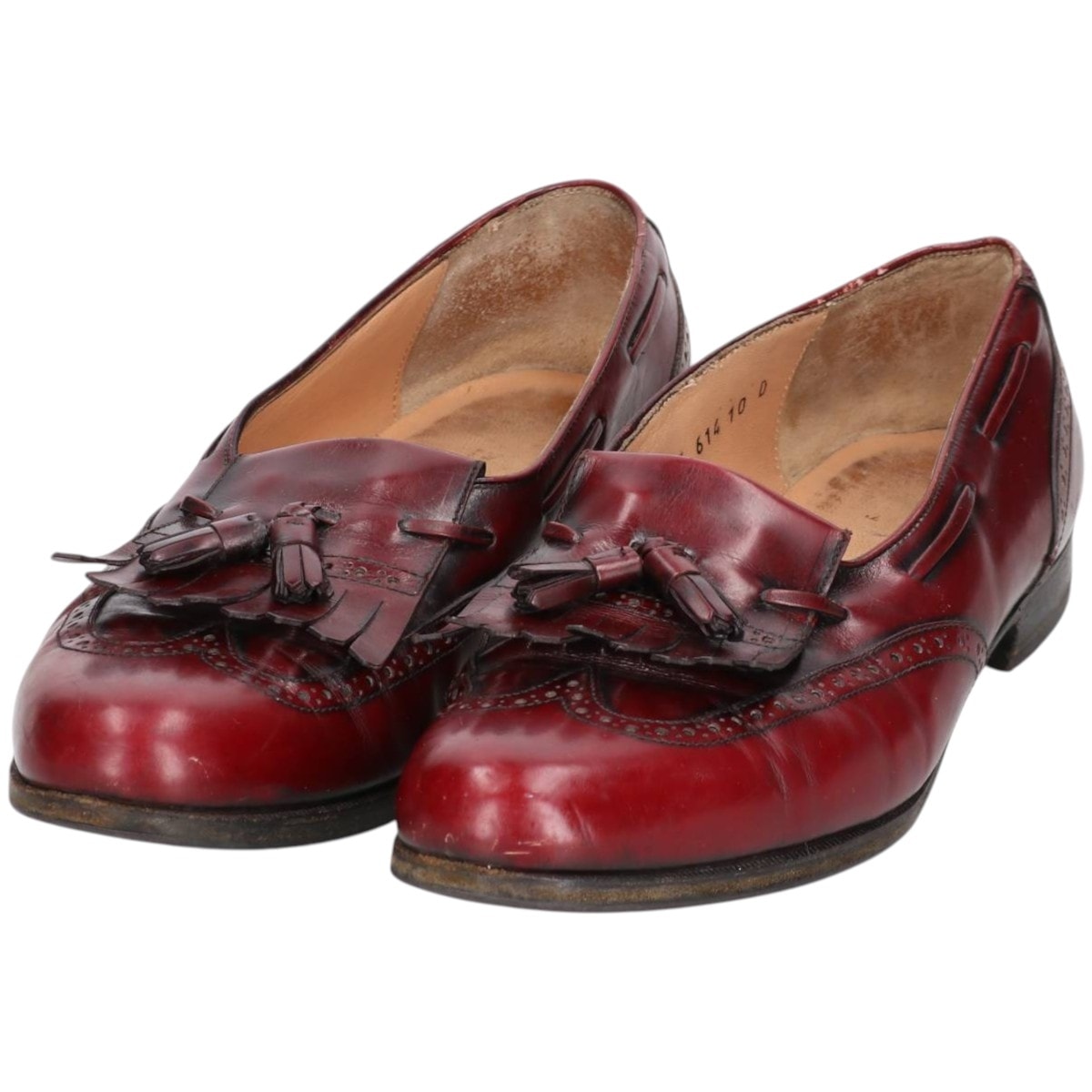 傷や汚れあり】古着 フェラガモ Salvatore Ferragamo キルト ウイング