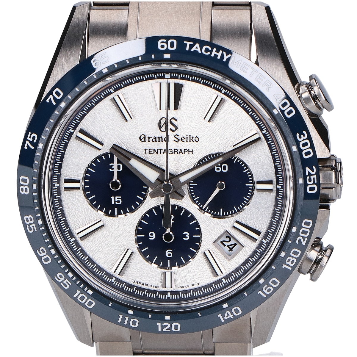 グランドセイコー 新品未使用 SLGC011 エボリューション9コレクション ブライトチタン テンタグラフ 自動巻き