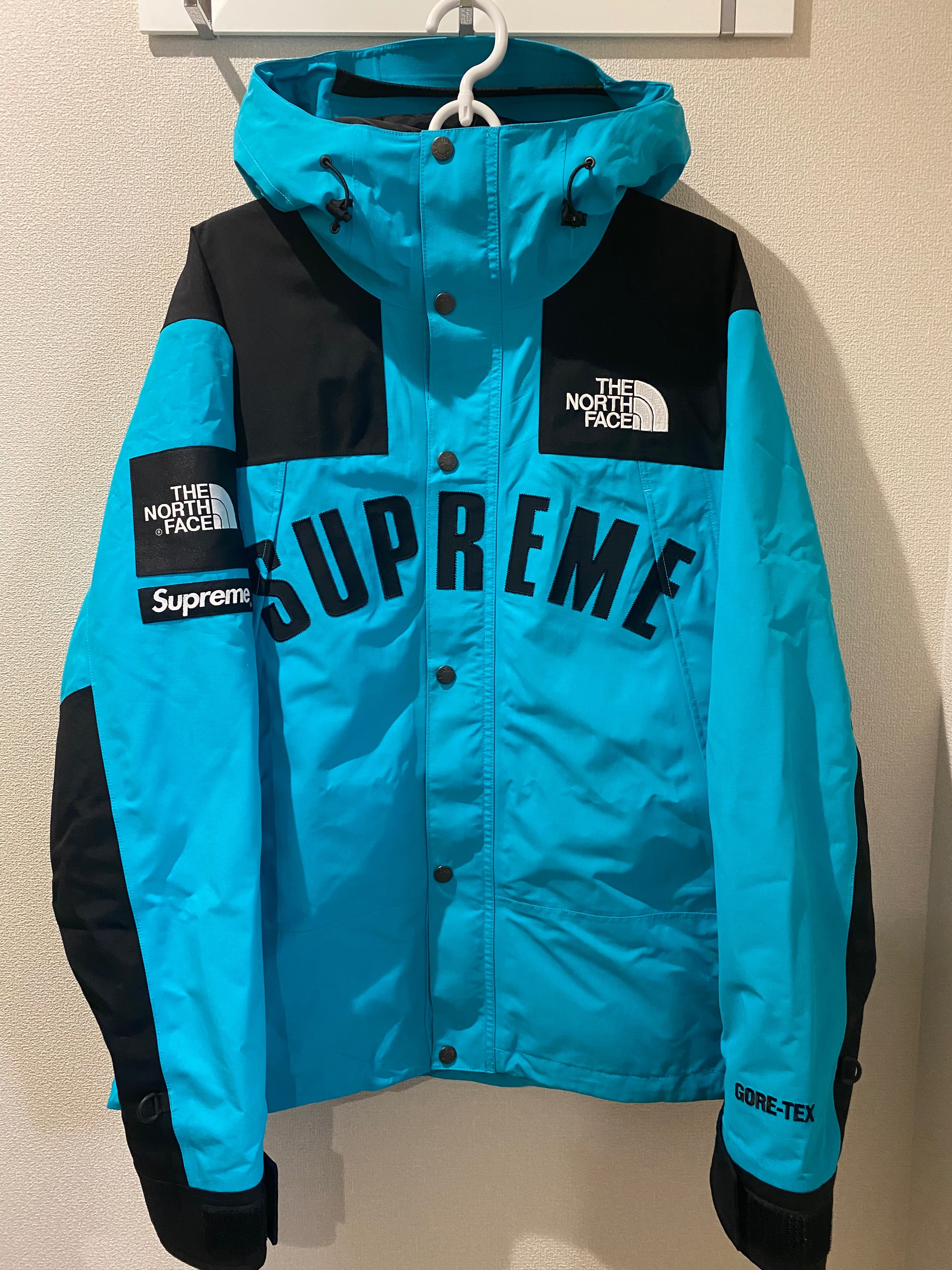 Supreme x The North Face Arc Logo Mountain Parka "Blue"