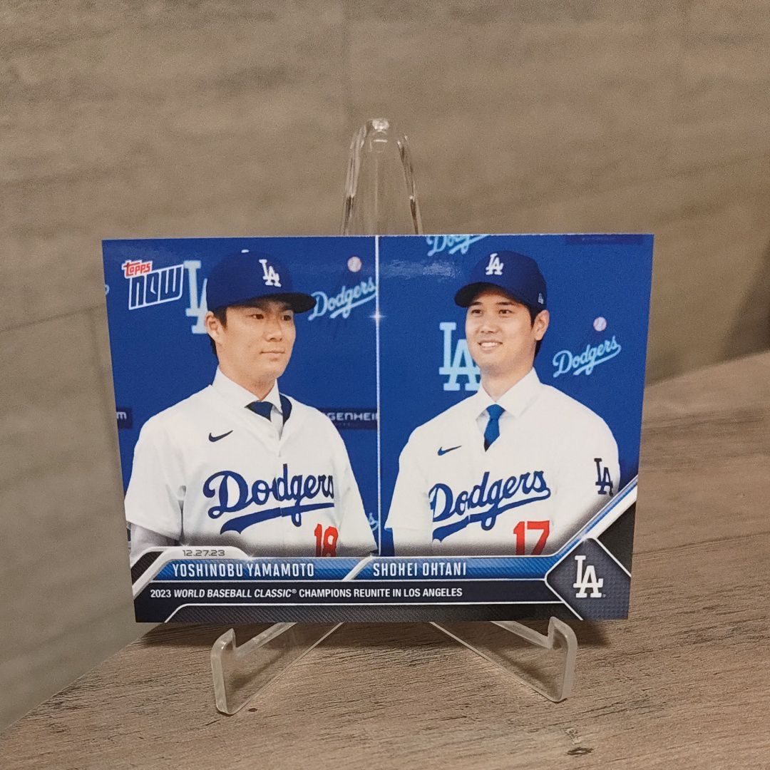 山本由伸 / 大谷翔平 [OS26](2023 MLB トップスナウ JPカード)