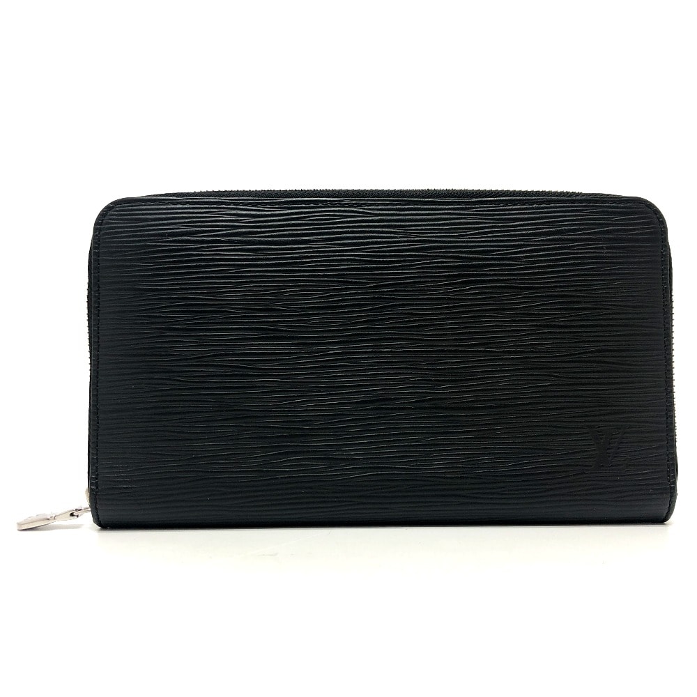 ルイヴィトン LOUIS VUITTON ジッピー オーガナイザー M63852 エピ ラウンドファスナー 長財布 エピレザー ブラック