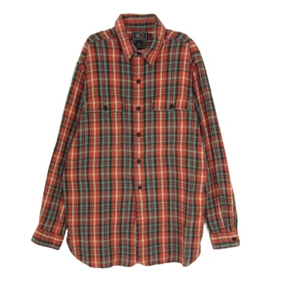 POLO RALPH LAUREN ポロ・ラルフローレン 長袖シャツ HS-RS-SA6415 長袖 チェック シャツ レッド系 L【中古】