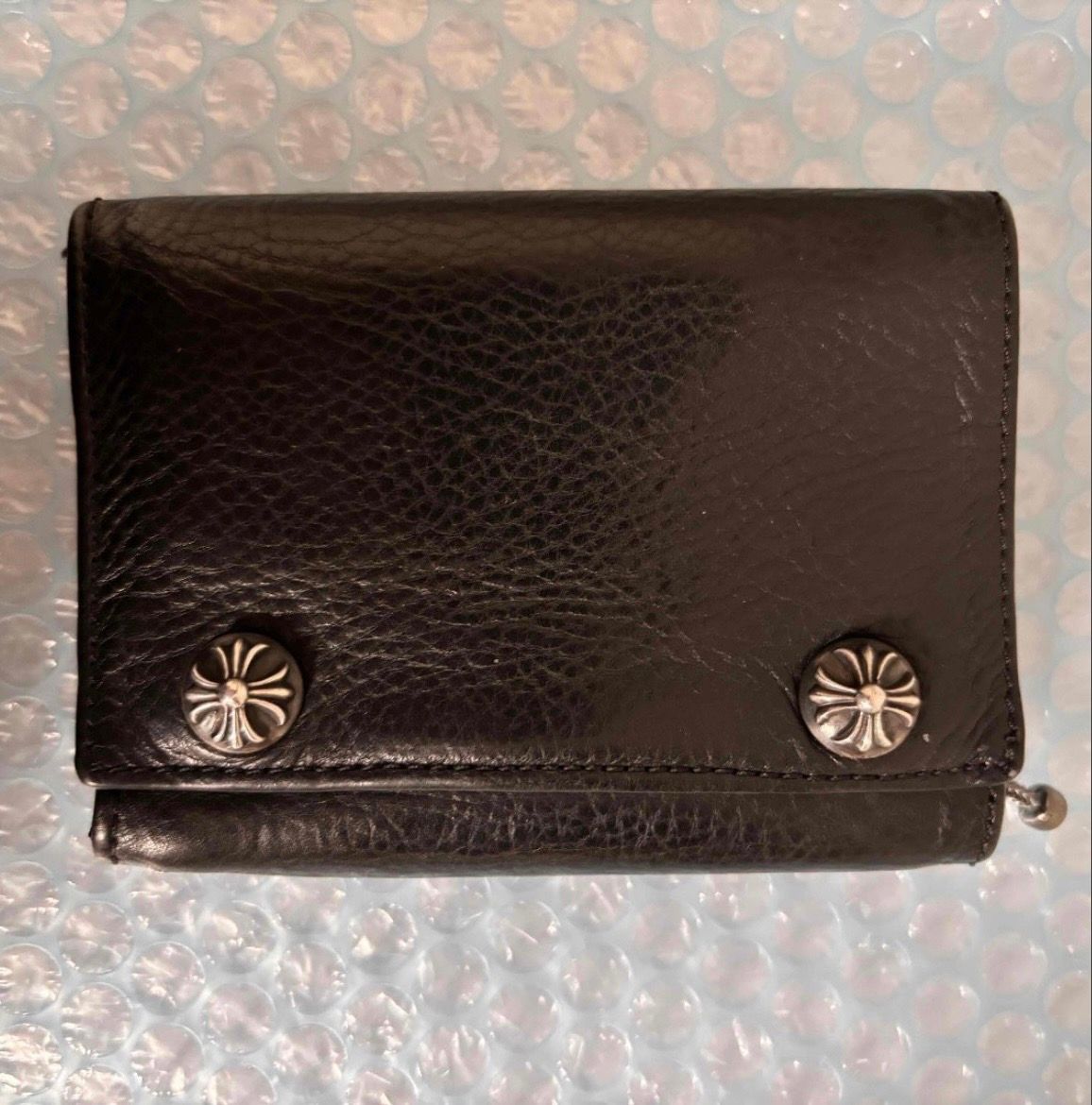 美品 クロムハーツ 3フォールドウォレット 財布