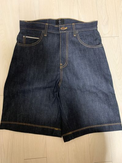 Travis Scott Cactus Jack x McDonald's Cj Arches Denim Shorts "Indigo"