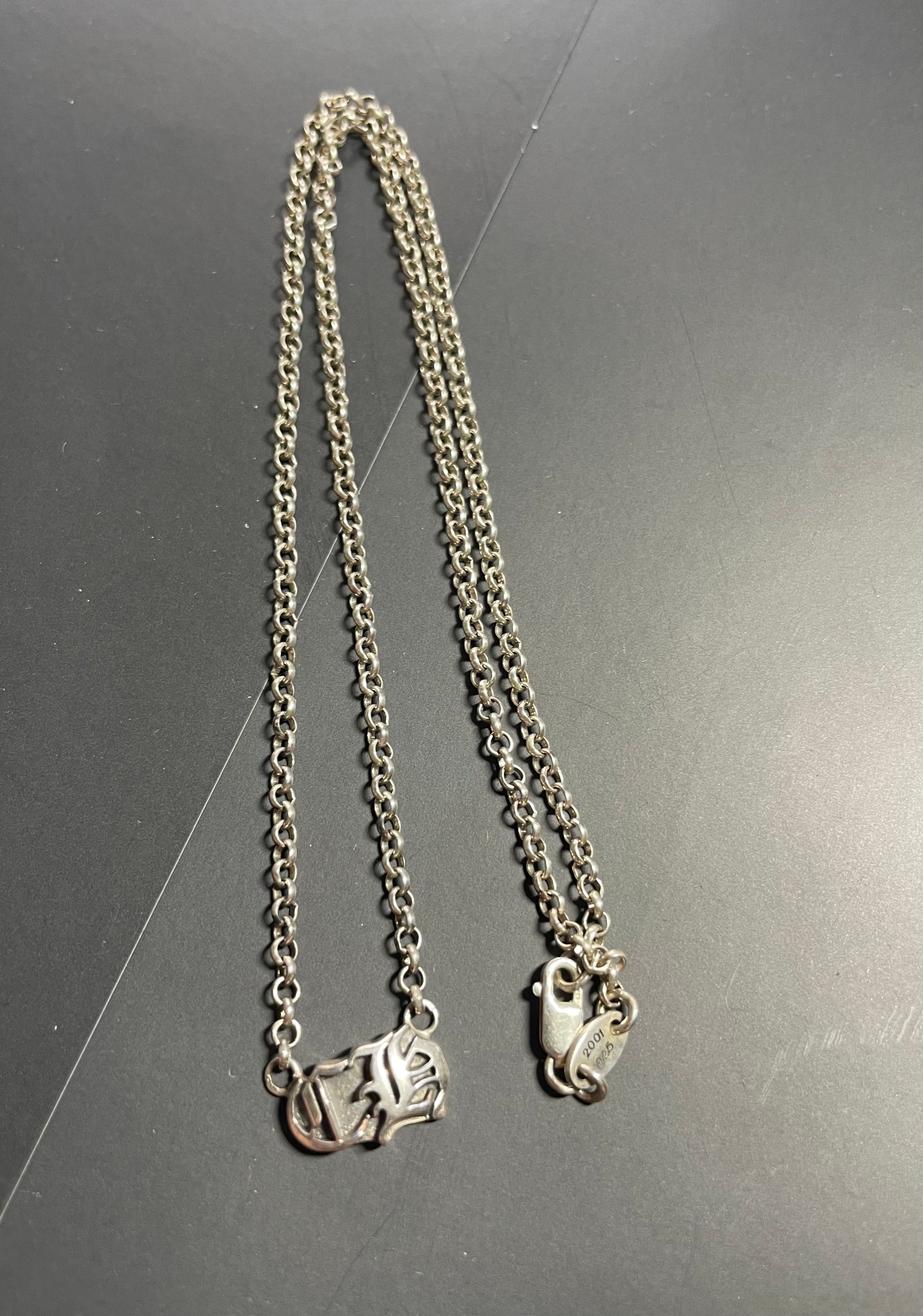 クロムハーツ ロールチェーン 16インチ