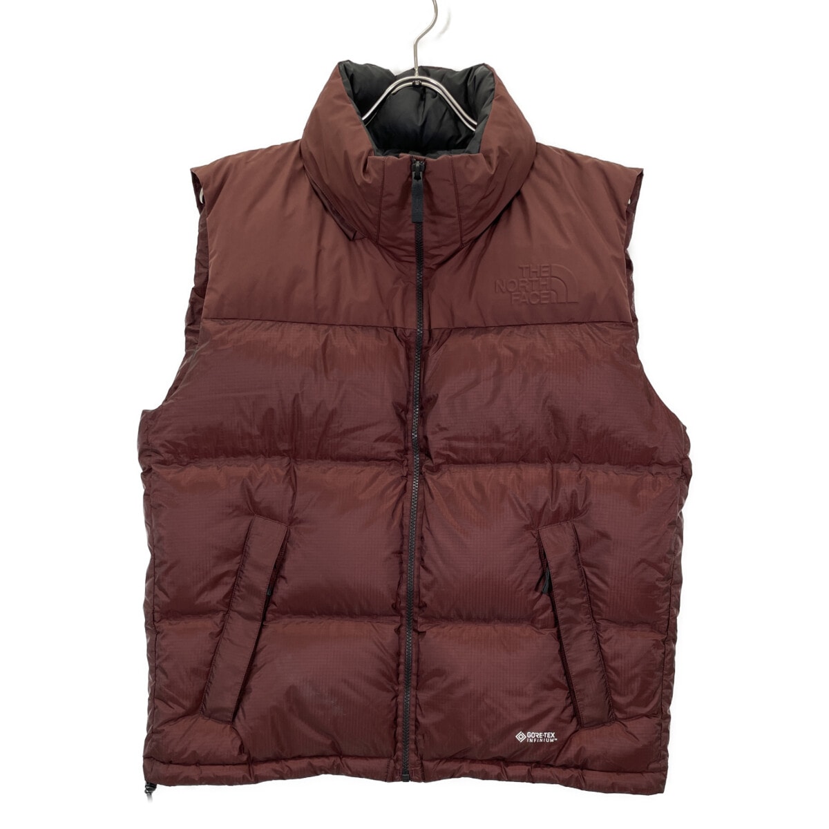 ノースフェイス ND9202LAB ブラウン ヌプシ ダウン ベスト S