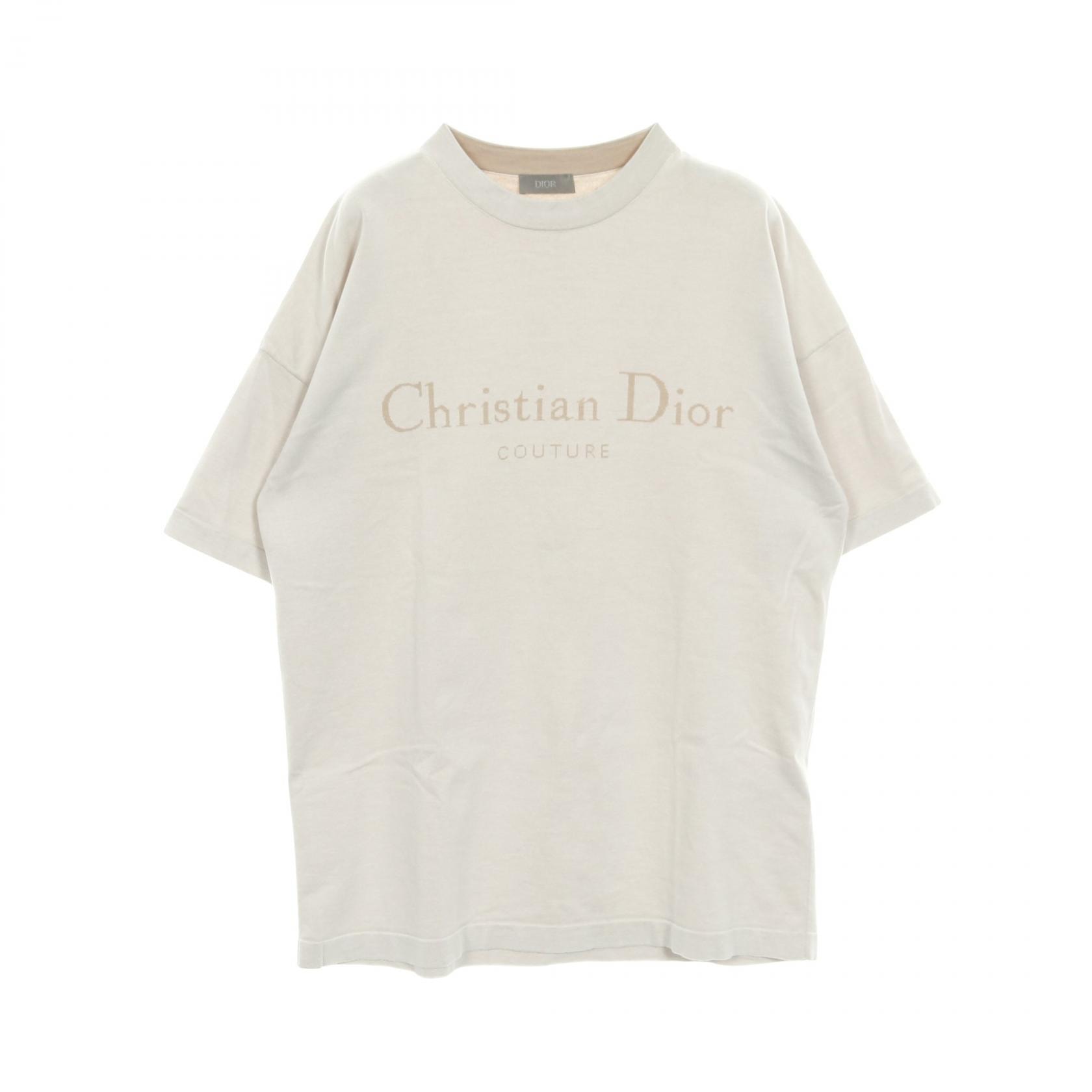 ディオール Dior Christian Dior Couture カットソー 衣料品 トップス コットン メンズ ホワイト系 【中古】