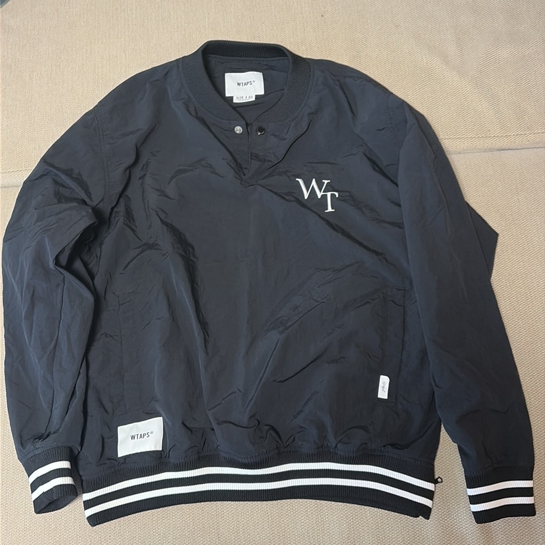 WTAPS Pitch /Jacket / Nylon. Tussah. League "Black"