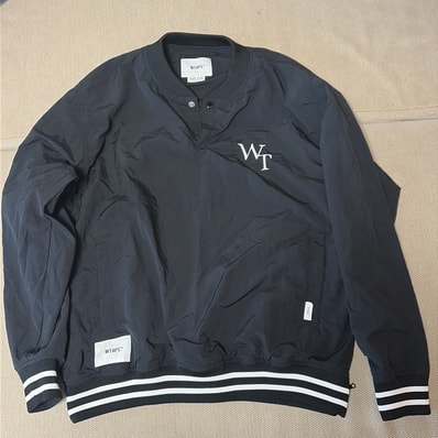 WTAPS Pitch /Jacket / Nylon. Tussah. League "Black"