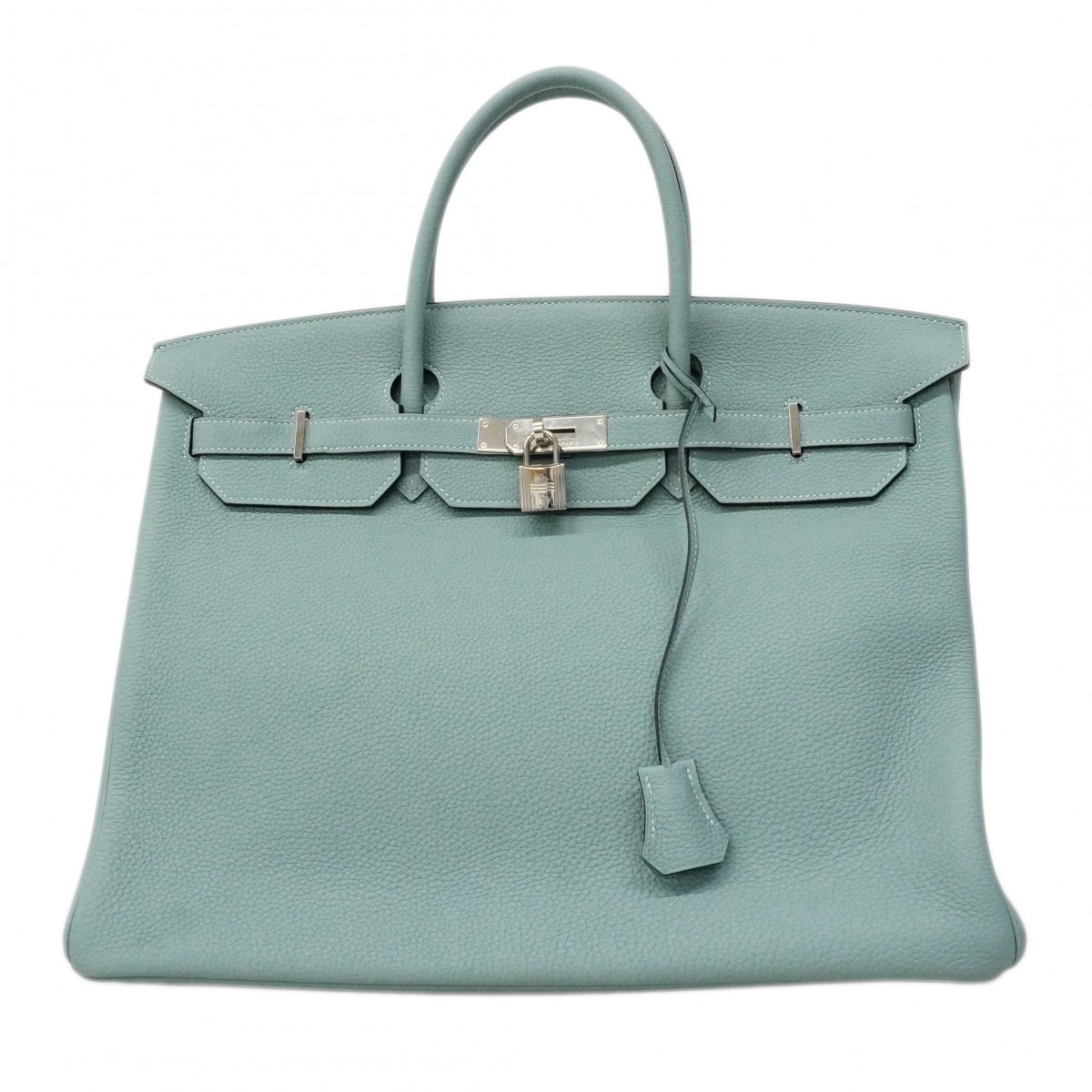 【6cd4877】エルメス ハンドバッグ バーキン40 トゴ シエル シルバー金具 Y刻印【中古】メンズ