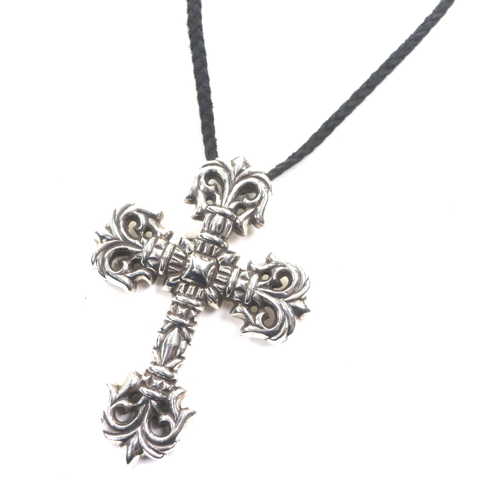 美品 クロムハーツ ネックレス フィリグリークロスペンダント ラージ