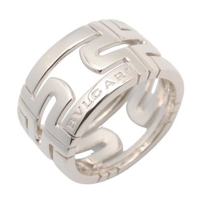 ブルガリ BVLGARI パレンテシ リング リング・指輪 ジュエリー K18WG(ホワイトゴールド) メンズ レディース シルバー系 【中古】